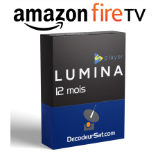 ABONNEMENT LUMINA PLAYER iPTV Amazon Fire TV & Sticks