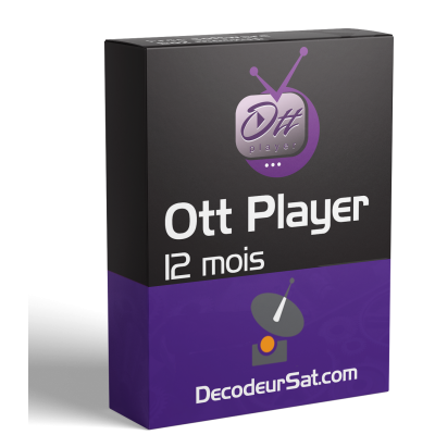 ABONNEMENTS OTT PLAYER IPTV