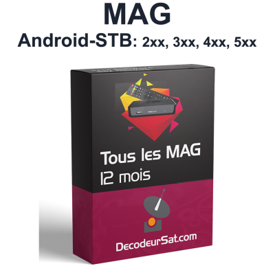 ABONNEMENT MAG iPTV Android-STB
