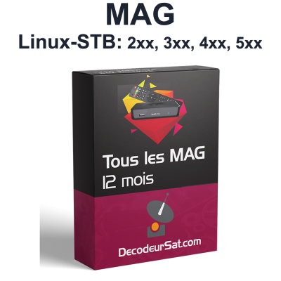 ABONNEMENT MAG iPTV Linux-STB