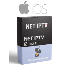 ABONNEMENT NET iPTV iOS