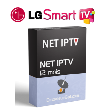 ABONNEMENT NET iPTV LG TV