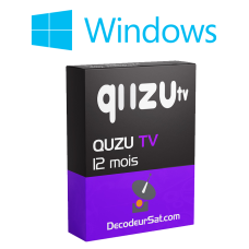 ABONNEMENT QUZU TV iPTV Windows