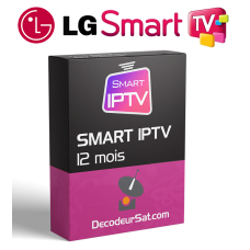 ABONNEMENT SMART iPTV LG TV