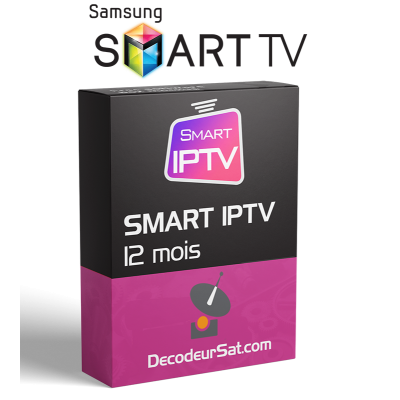 ABONNEMENT SMART iPTV SAMSUNG TV
