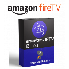 ABONNEMENT IPTV Smarters Pro Amazon Fire TV