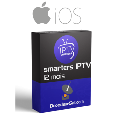ABONNEMENT IPTV Smarters Pro iOS